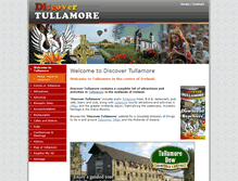 Tablet Screenshot of discovertullamore.com